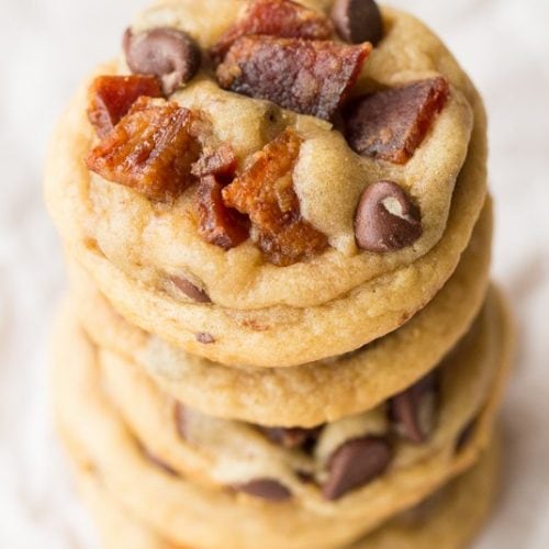 Candied Bacon Chocolate Chip Cookies That Oven Feelin’