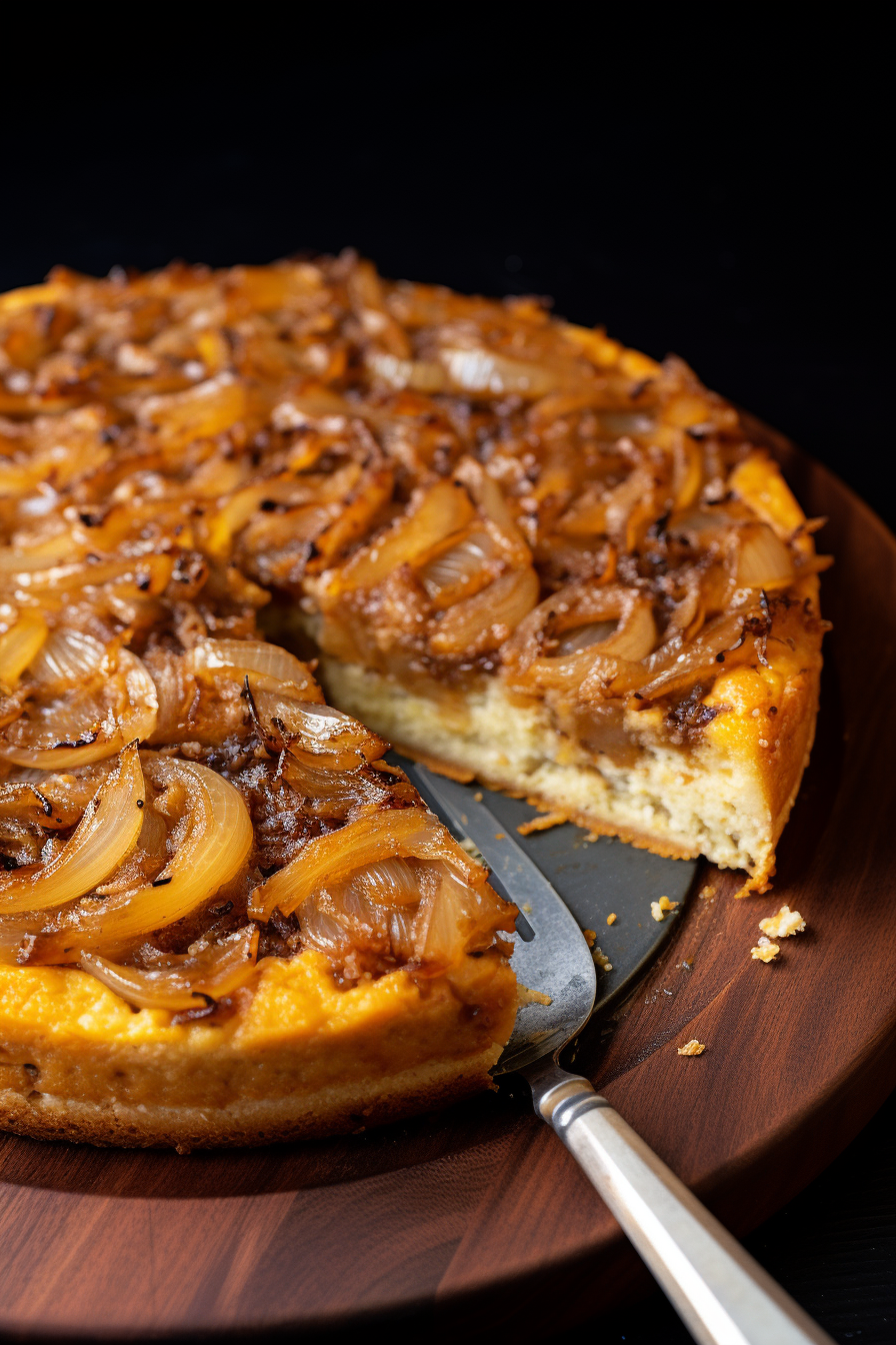 Amish Onion Cake