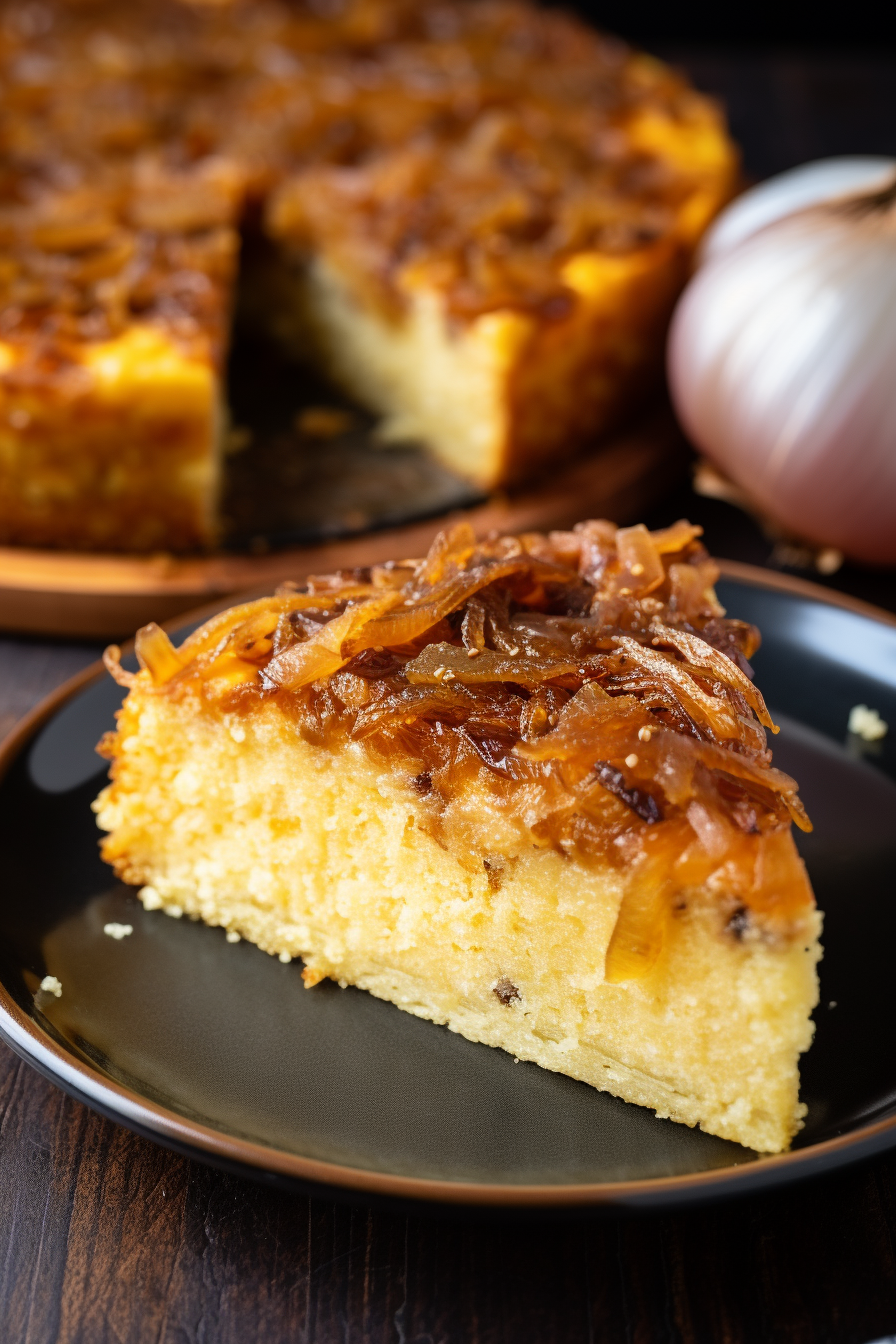 Amish Onion Cake