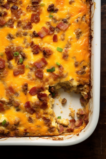 Bacon Cheeseburger Casserole - That Oven Feelin