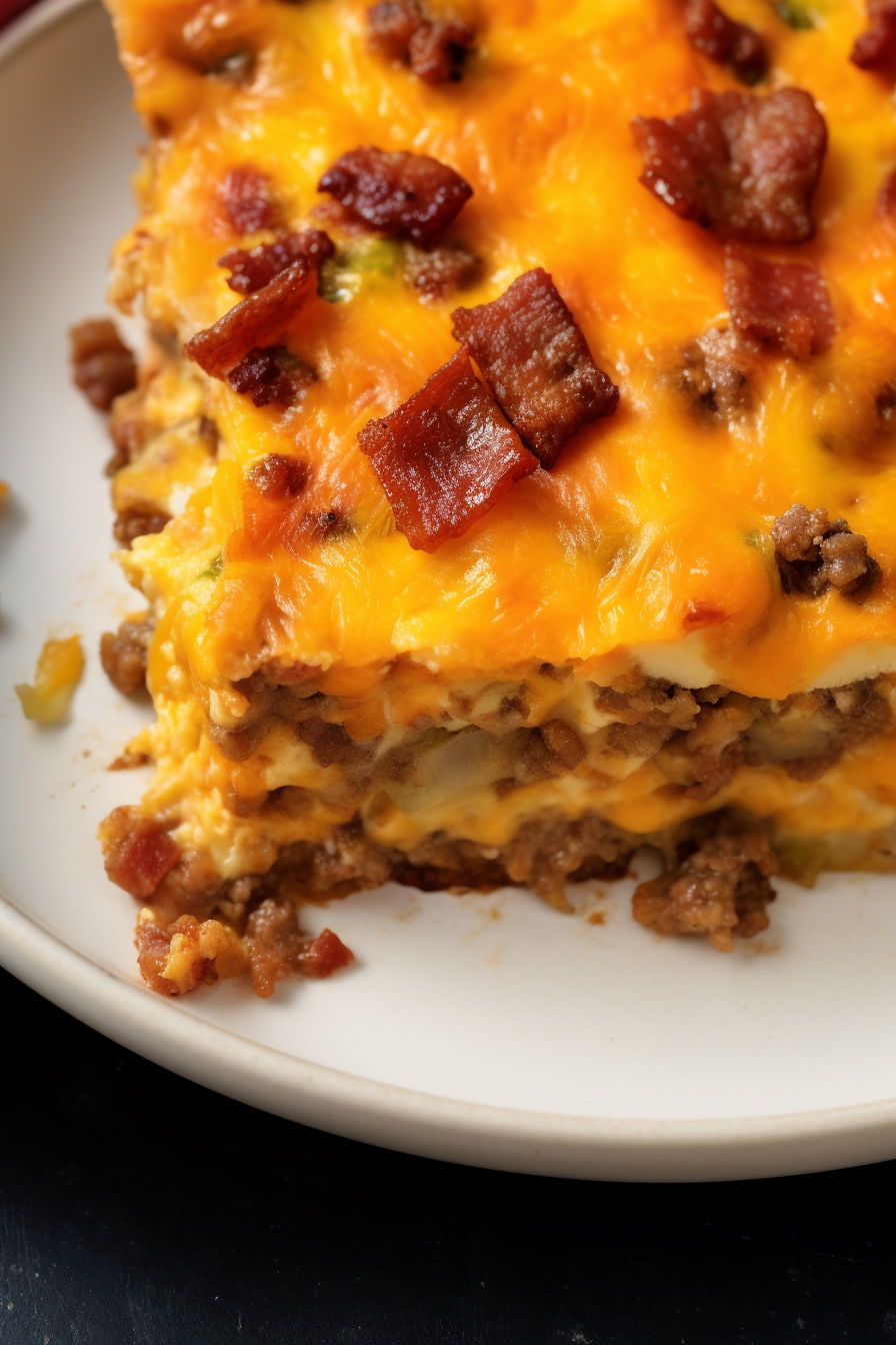 Bacon Cheeseburger Casserole