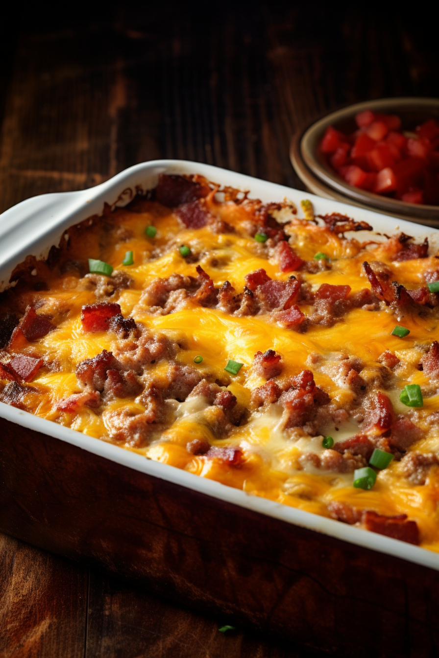 Bacon Cheeseburger Casserole