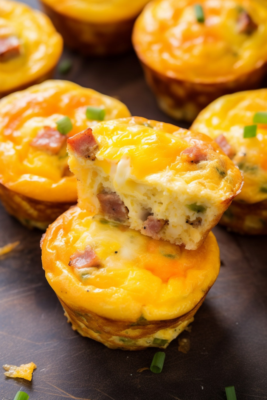 Cheesy Sausage And Egg Muffins