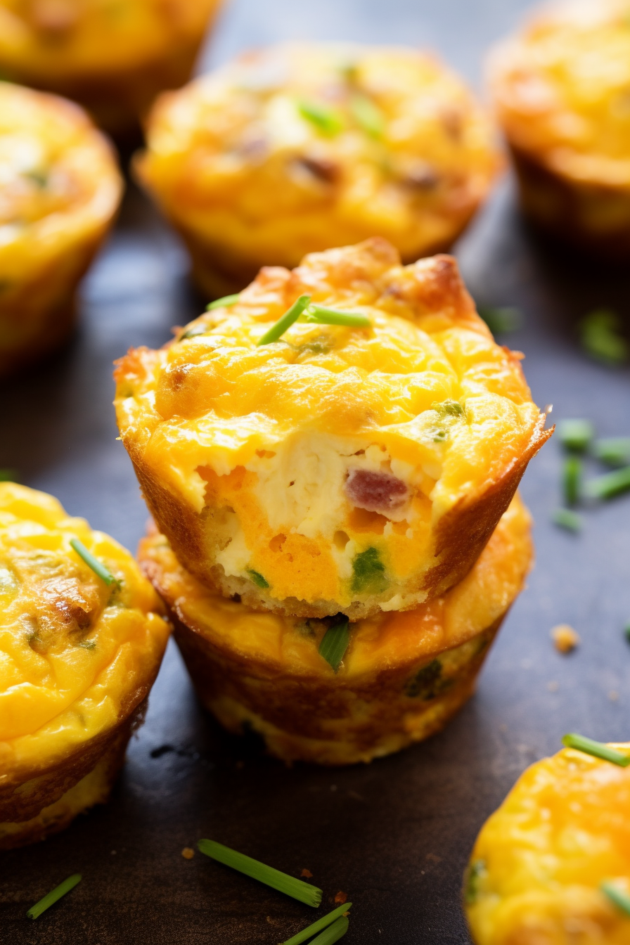 Cheesy Sausage And Egg Muffins