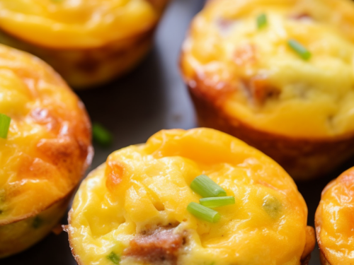 Cheesy Sausage And Egg Muffins