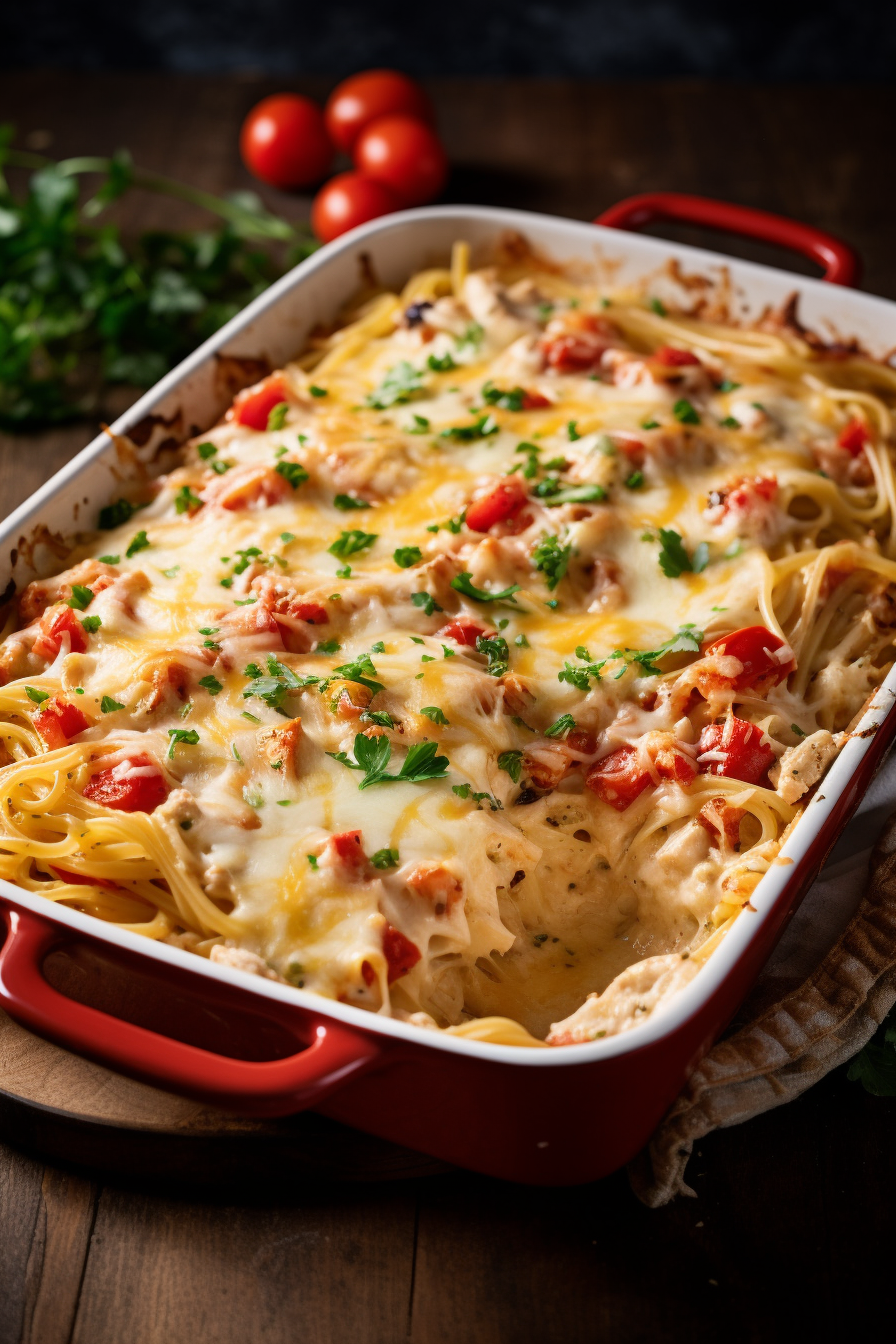 Chicken Spaghetti Casserole