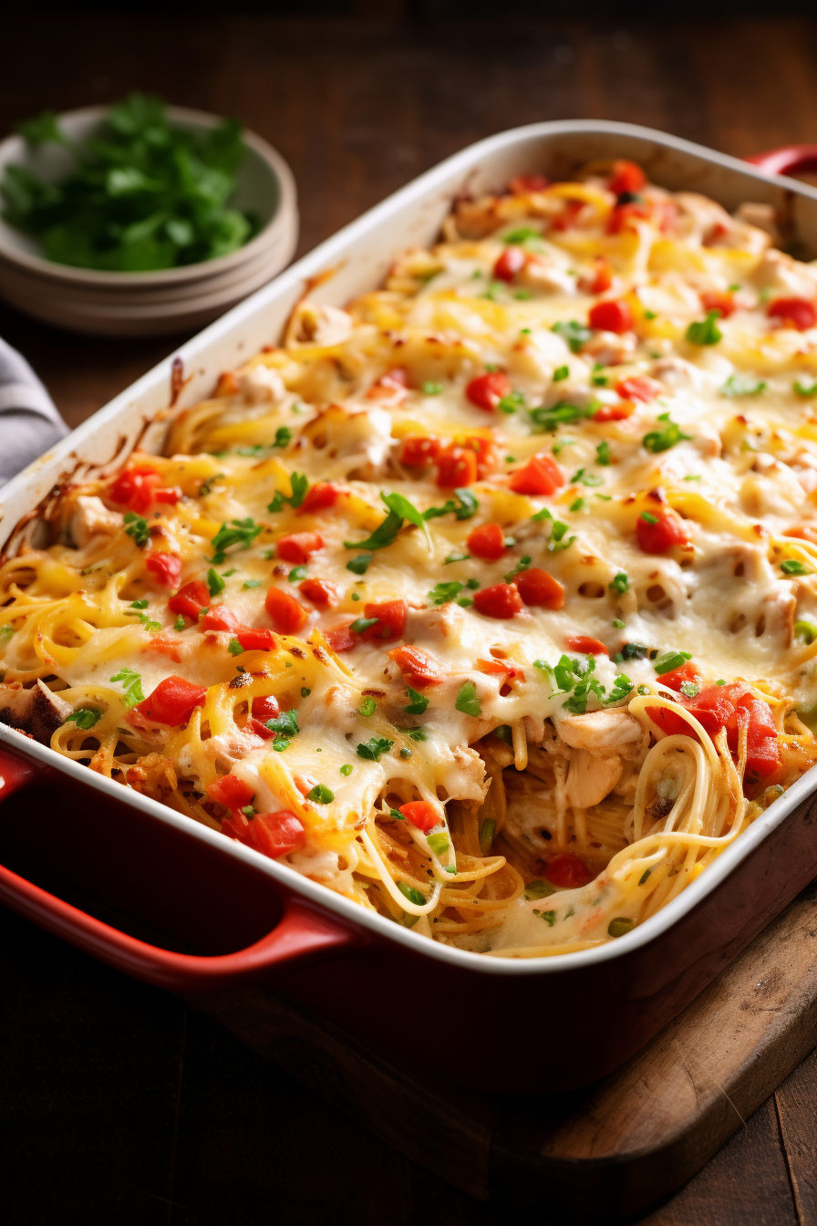 Chicken Spaghetti Casserole