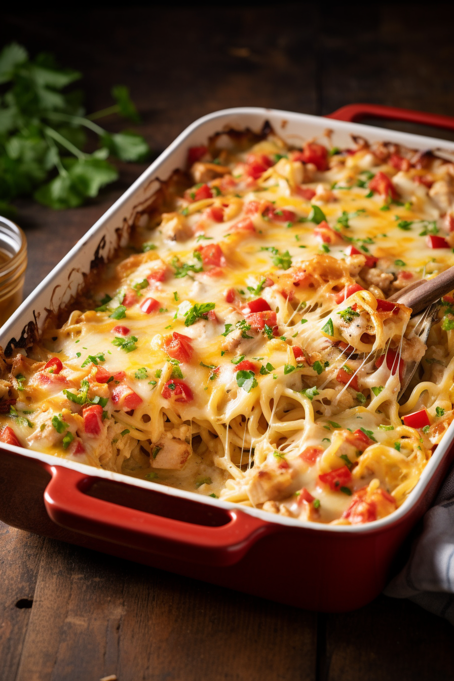 Chicken Spaghetti Casserole