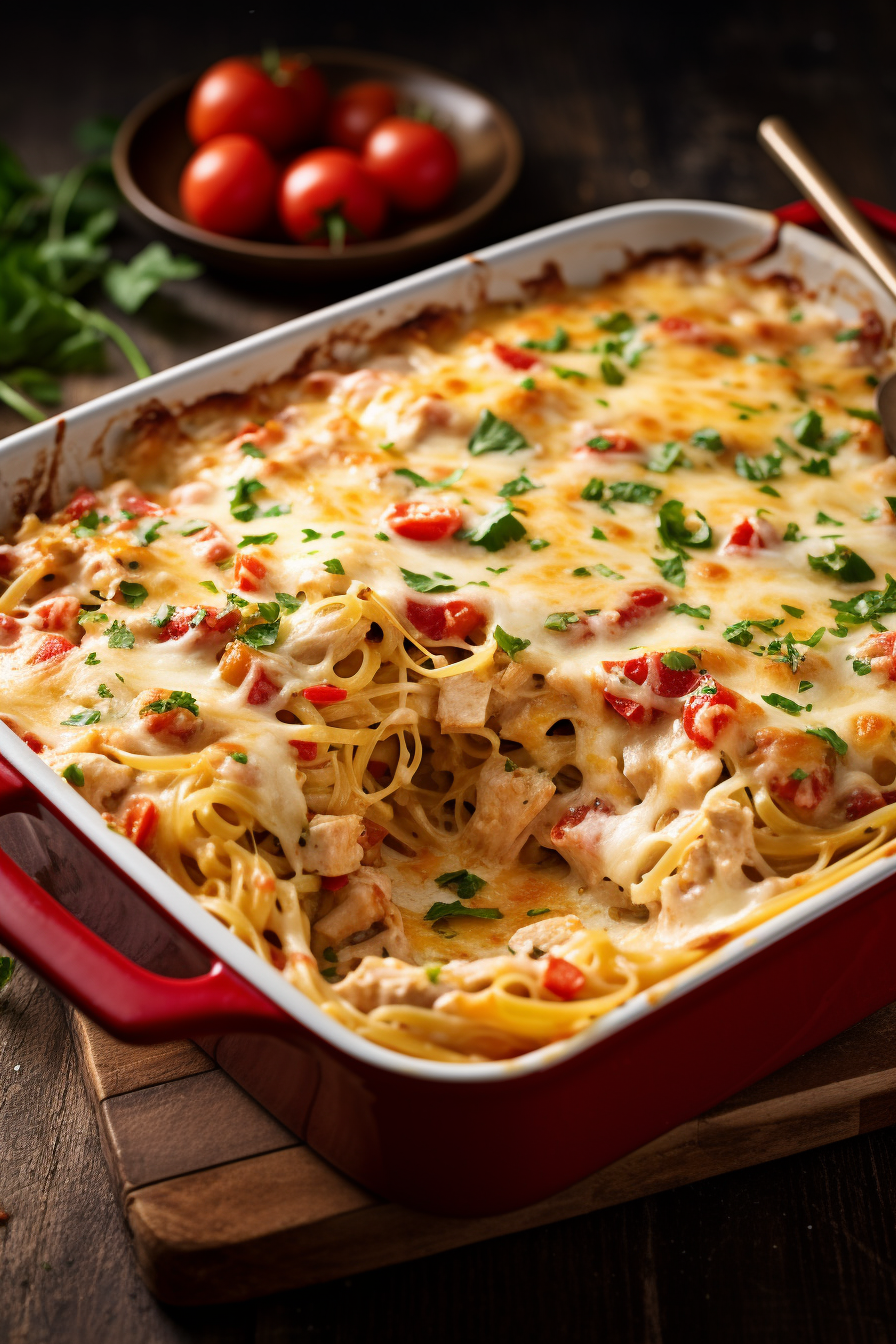 Chicken Spaghetti Casserole