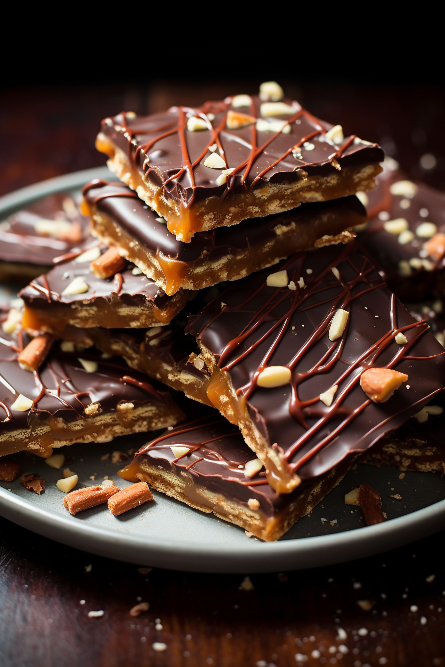 Christmas Pretzel Bark