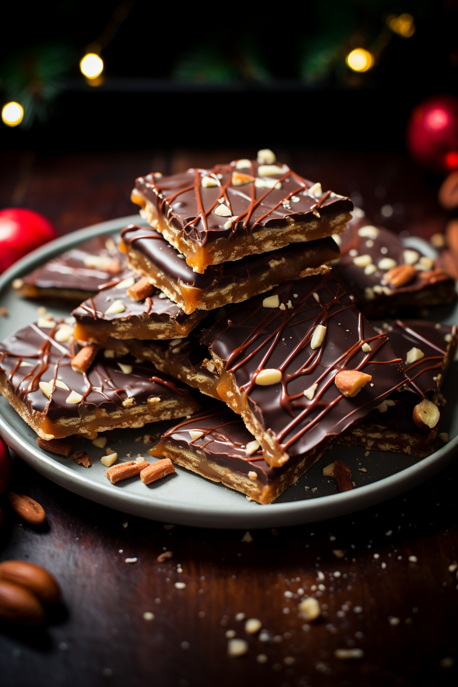 Christmas Pretzel Bark