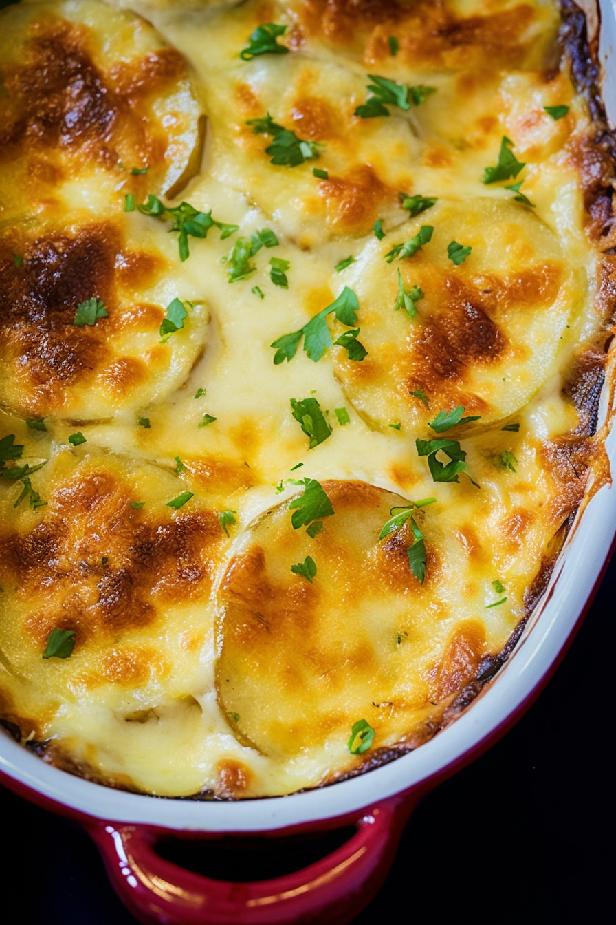 Copycat Ruth’s Chris Potatoes au Gratin