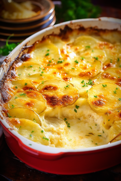 Copycat Ruth’s Chris Potatoes au Gratin - That Oven Feelin