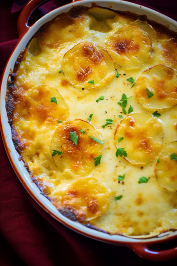 Copycat Ruth’s Chris Potatoes au Gratin - That Oven Feelin