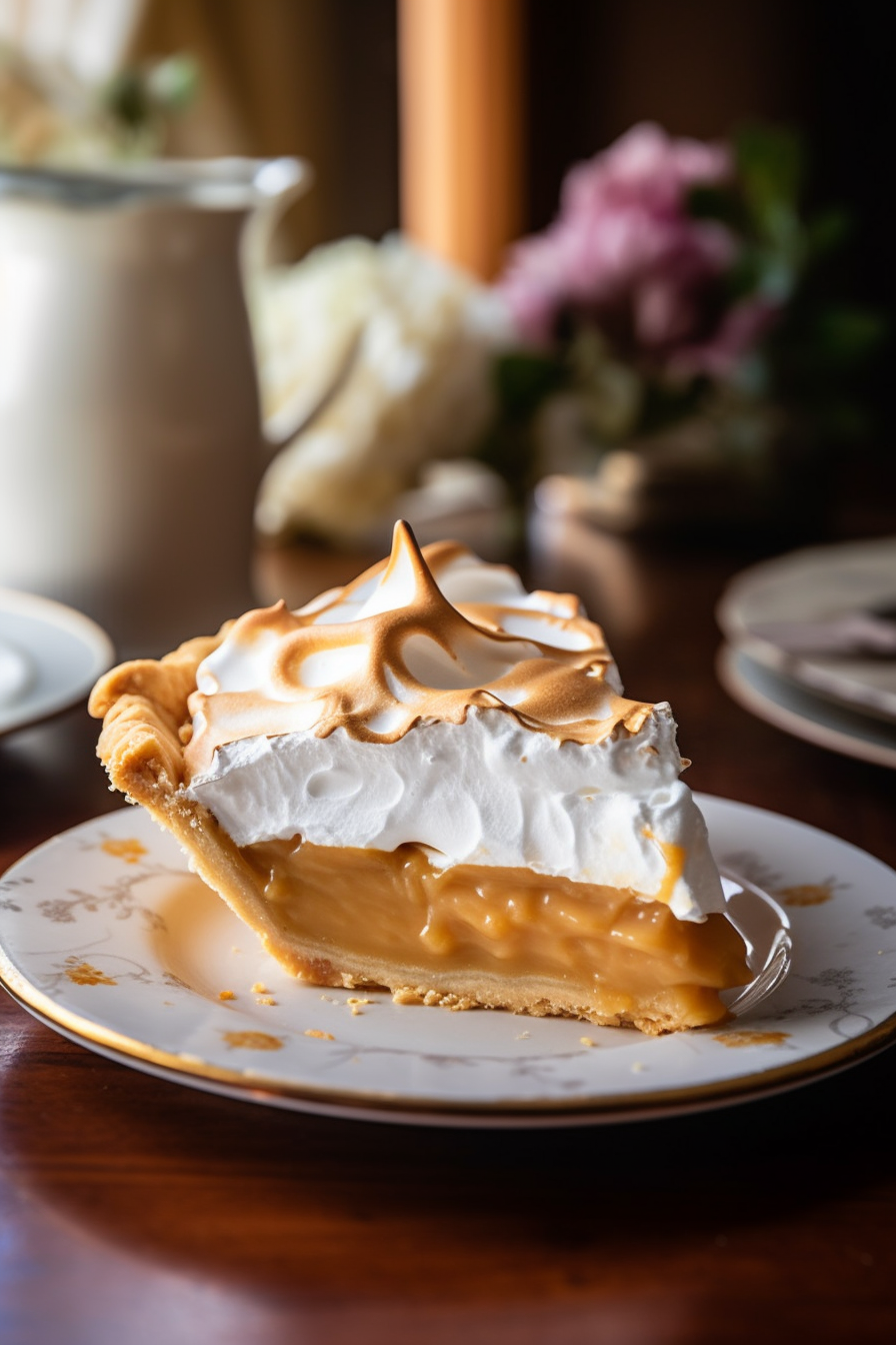 Creamy Homemade Butterscotch Pie