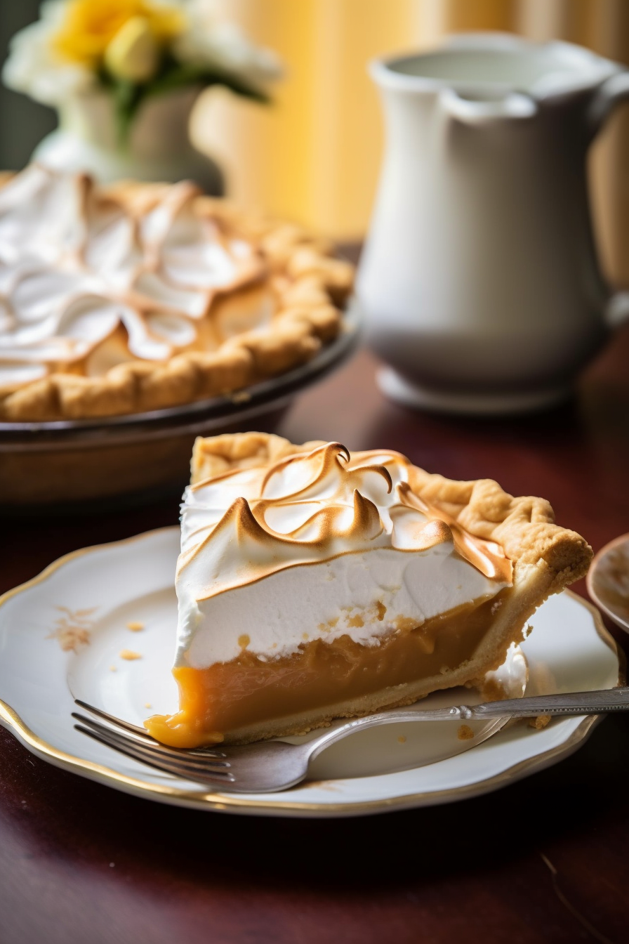 Creamy Homemade Butterscotch Pie