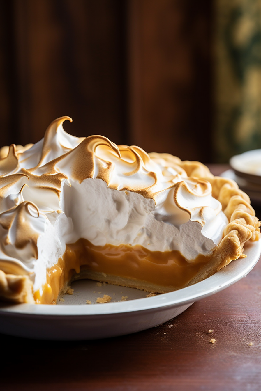 Creamy Homemade Butterscotch Pie
