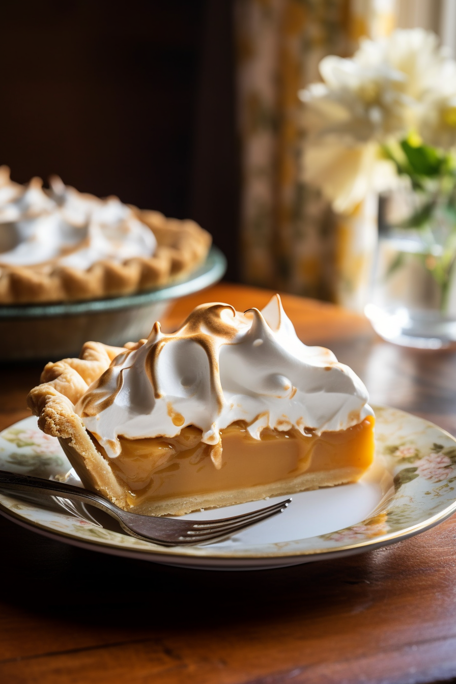 Creamy Homemade Butterscotch Pie