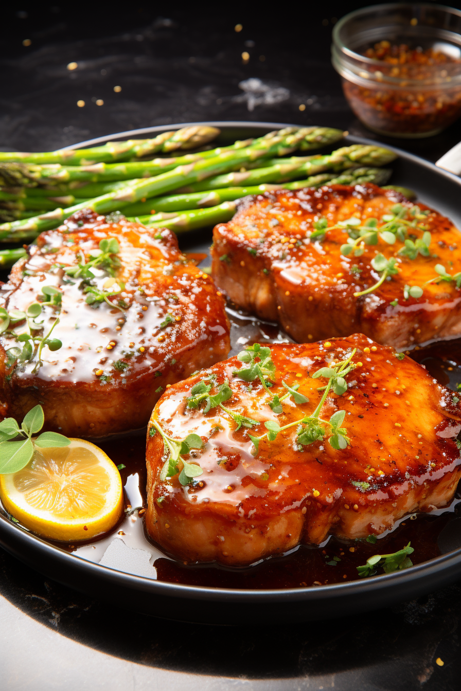 Honey Garlic Boneless Pork Chops - That Oven Feelin