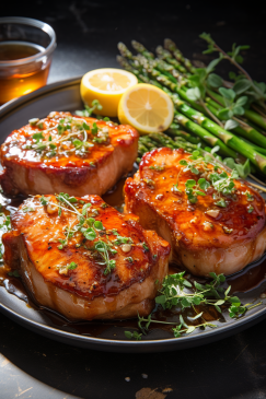 Honey Garlic Boneless Pork Chops - That Oven Feelin