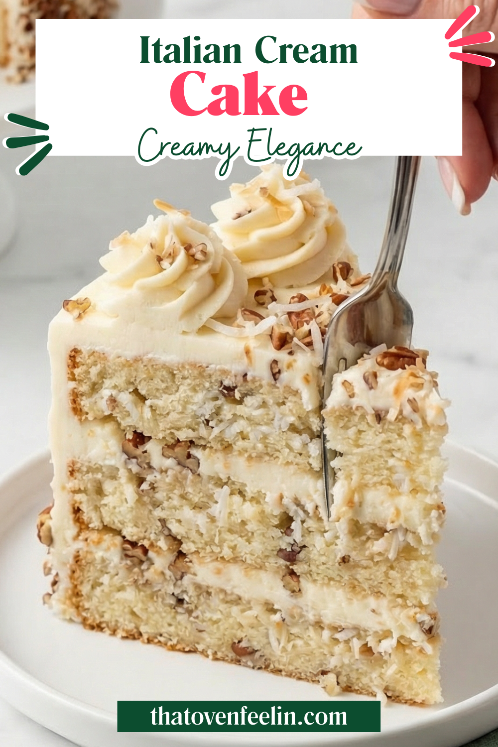 Italian Cream Cake