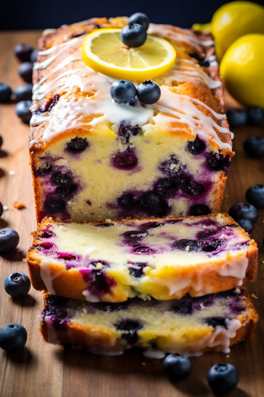 Lemon Blueberry Yogurt Loaf That Oven Feelin