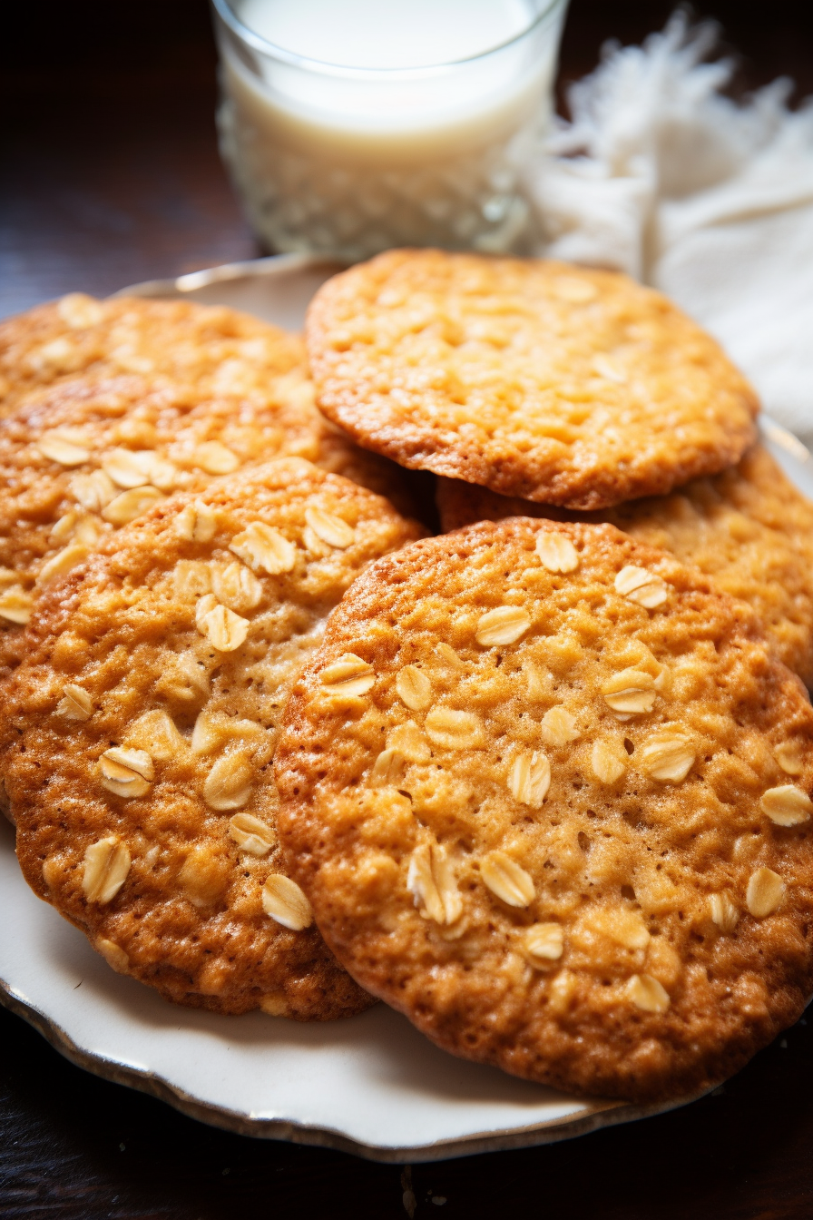 Oatmeal Lace Cookies