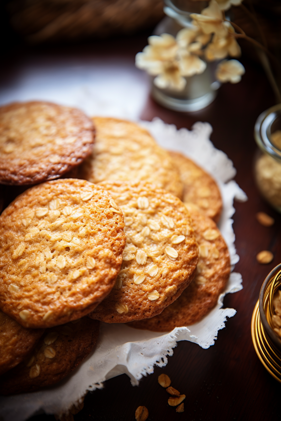 Oatmeal Lace Cookies