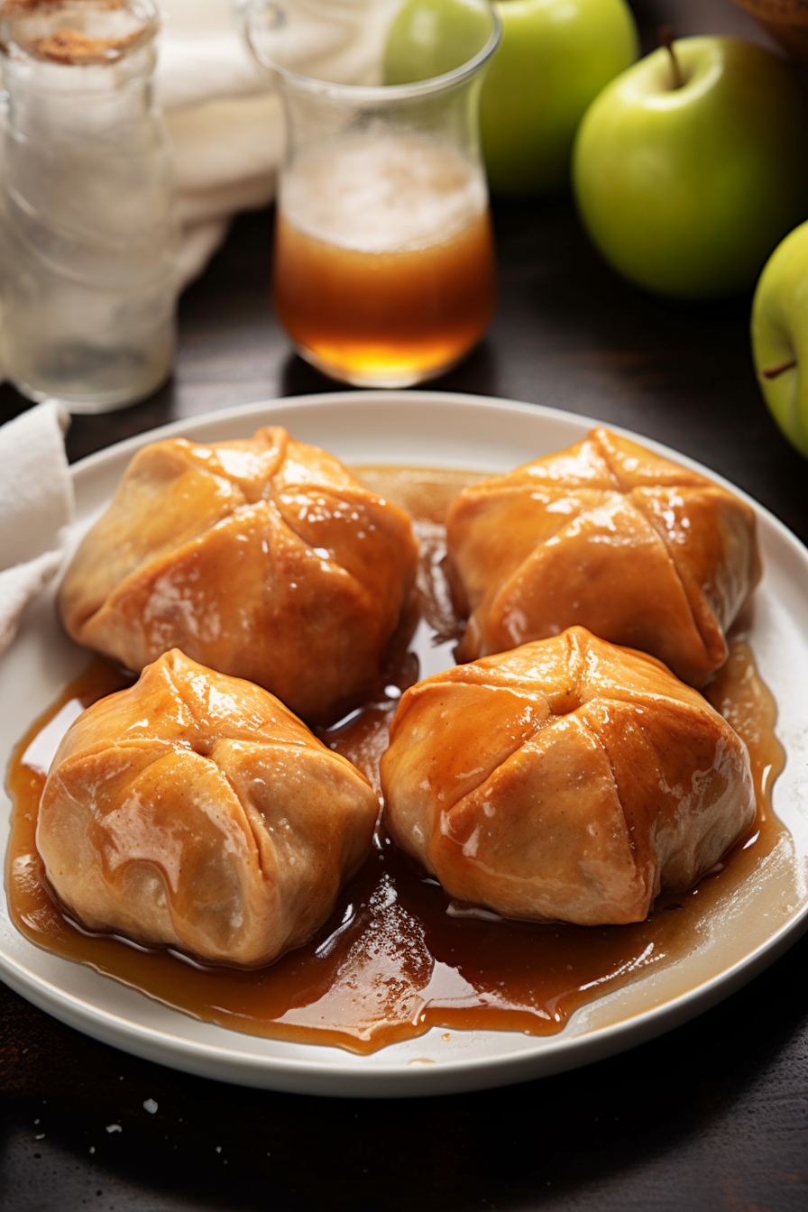 The Best Granny Smith Apple Dumplings