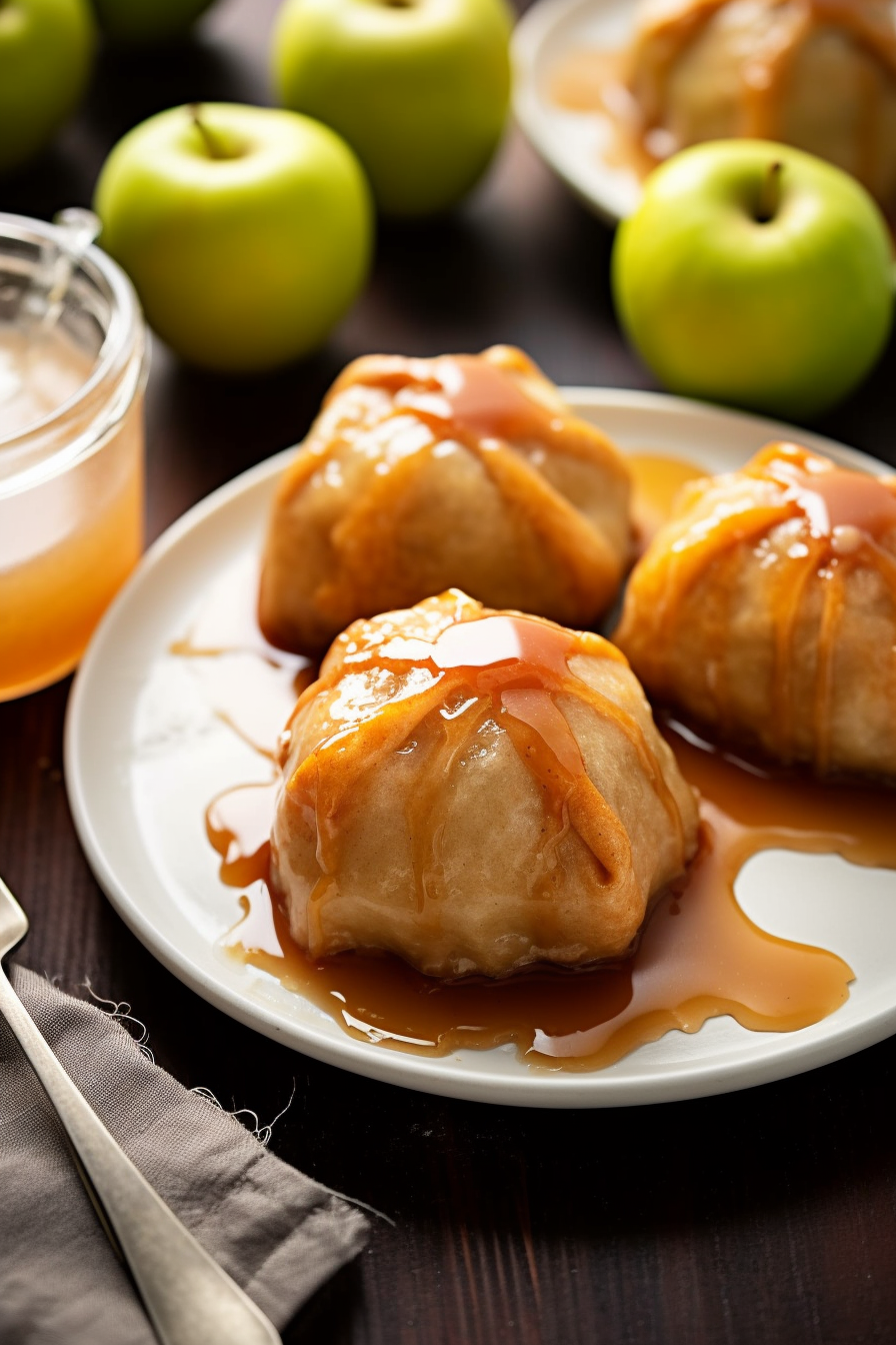 The Best Granny Smith Apple Dumplings