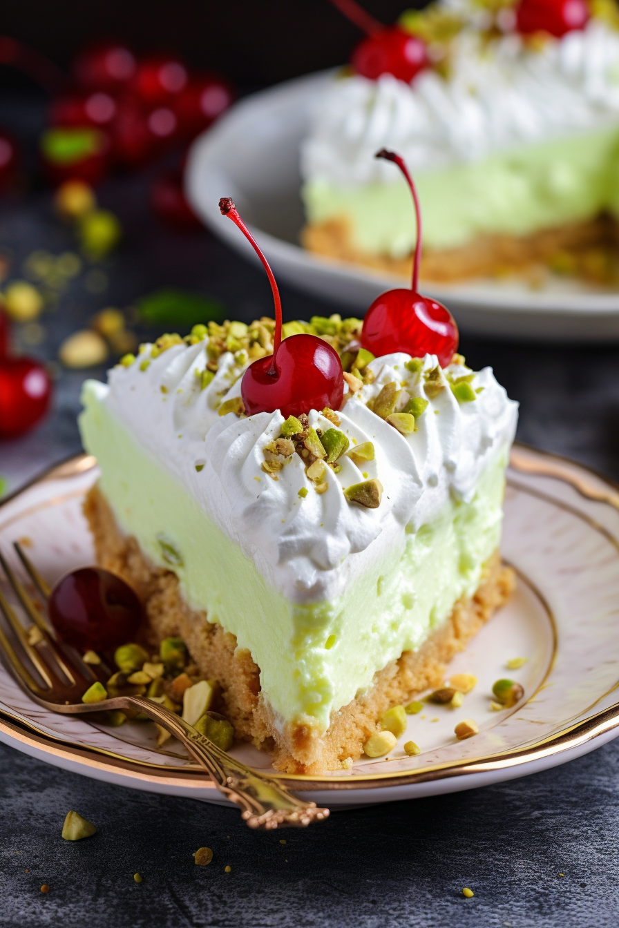 EASY PISTACHIO CREAM PIE