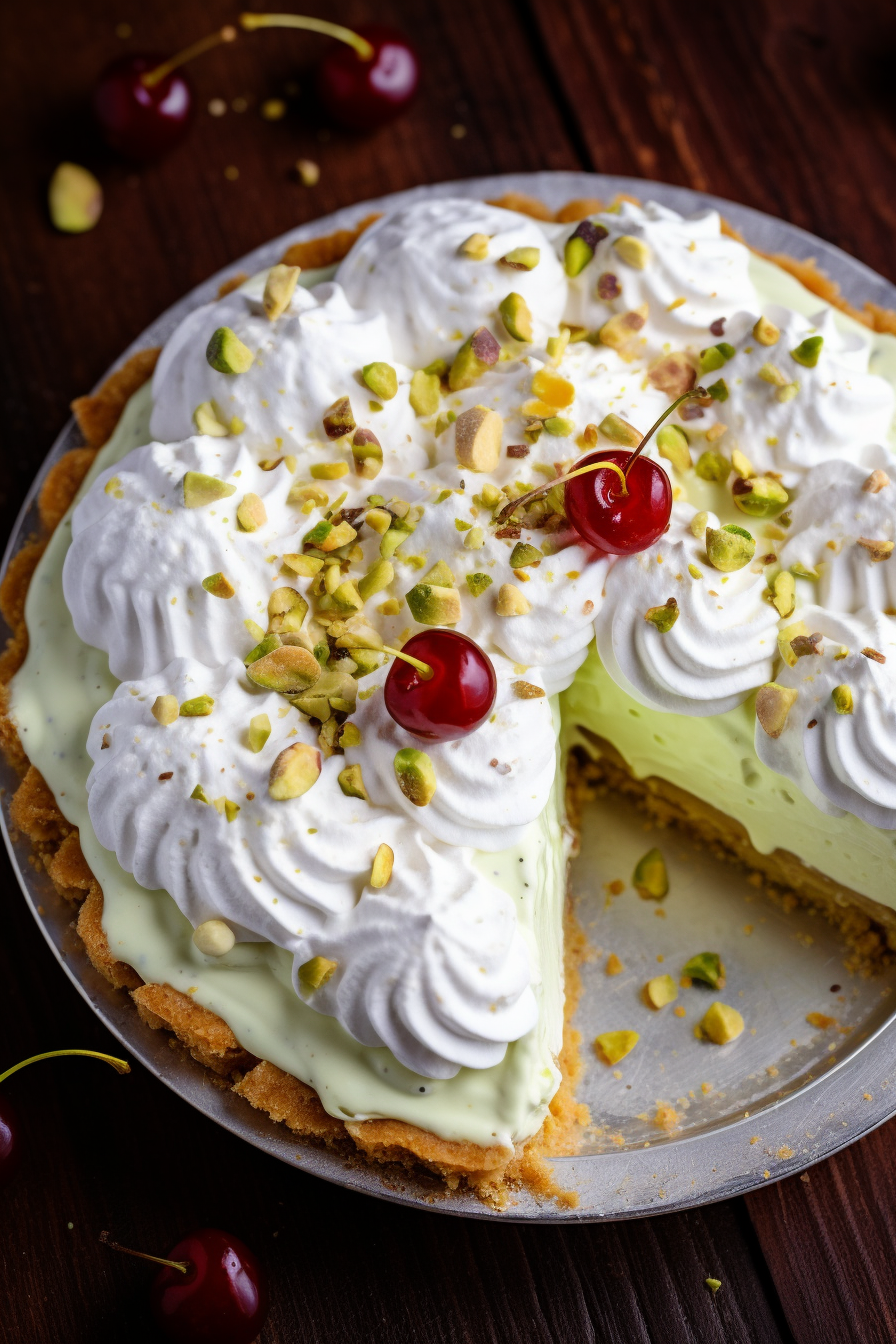 EASY PISTACHIO CREAM PIE