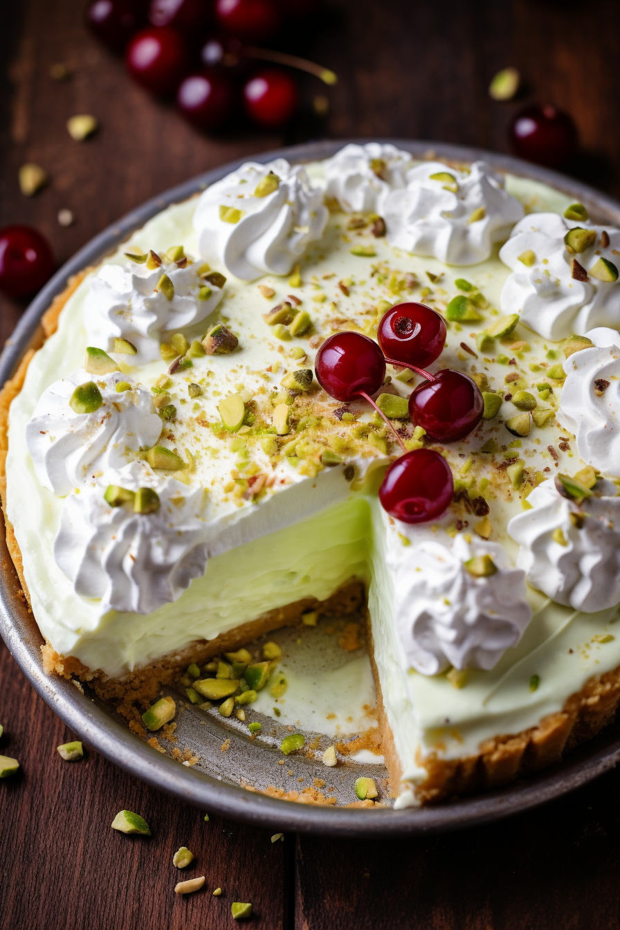 EASY PISTACHIO CREAM PIE