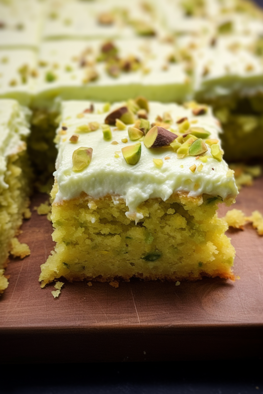 Pineapple Pistachio Cake