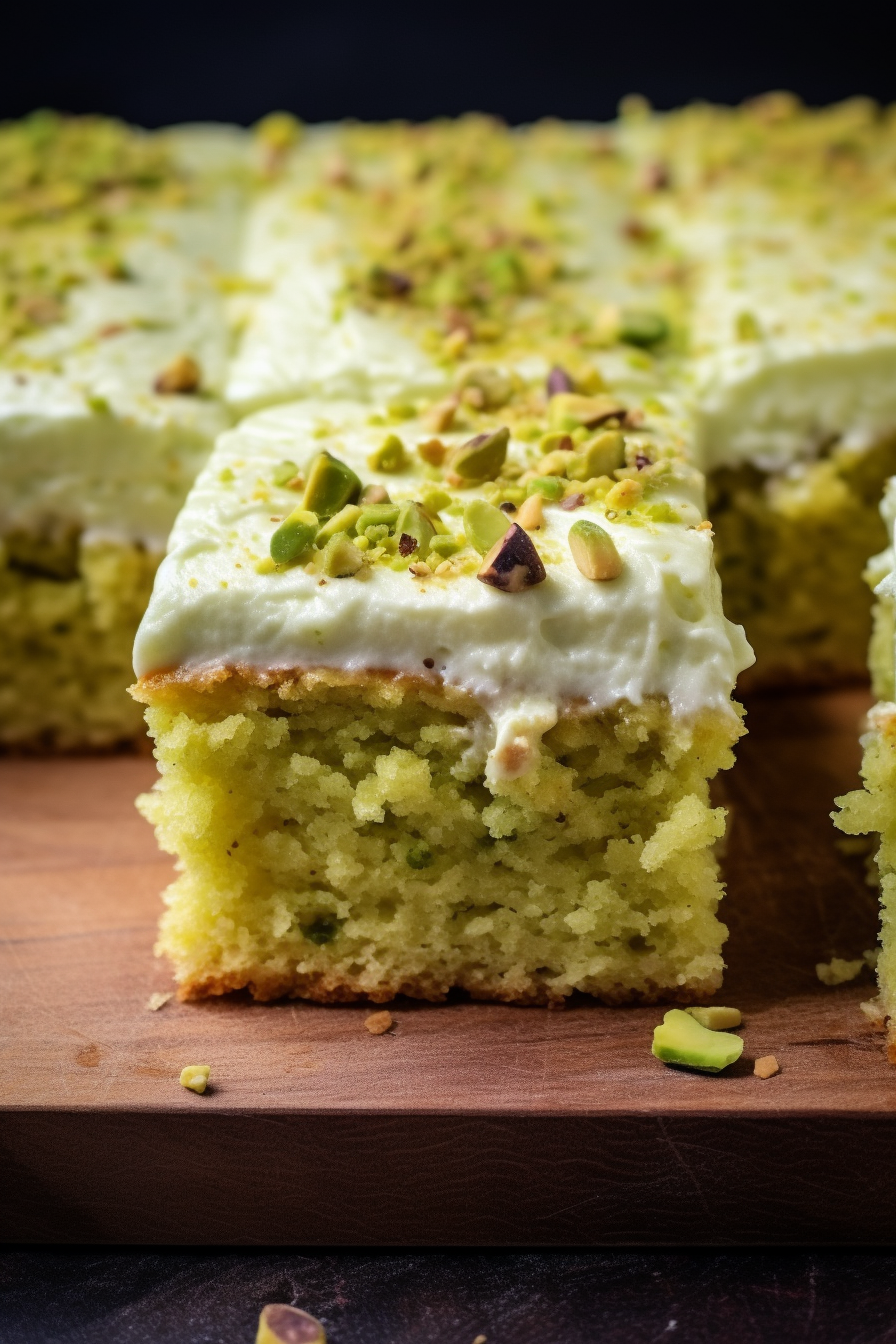 Pineapple Pistachio Cake