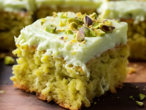 How To Make Pistachio Milk Cake - Recipes At A Glance - YouTube