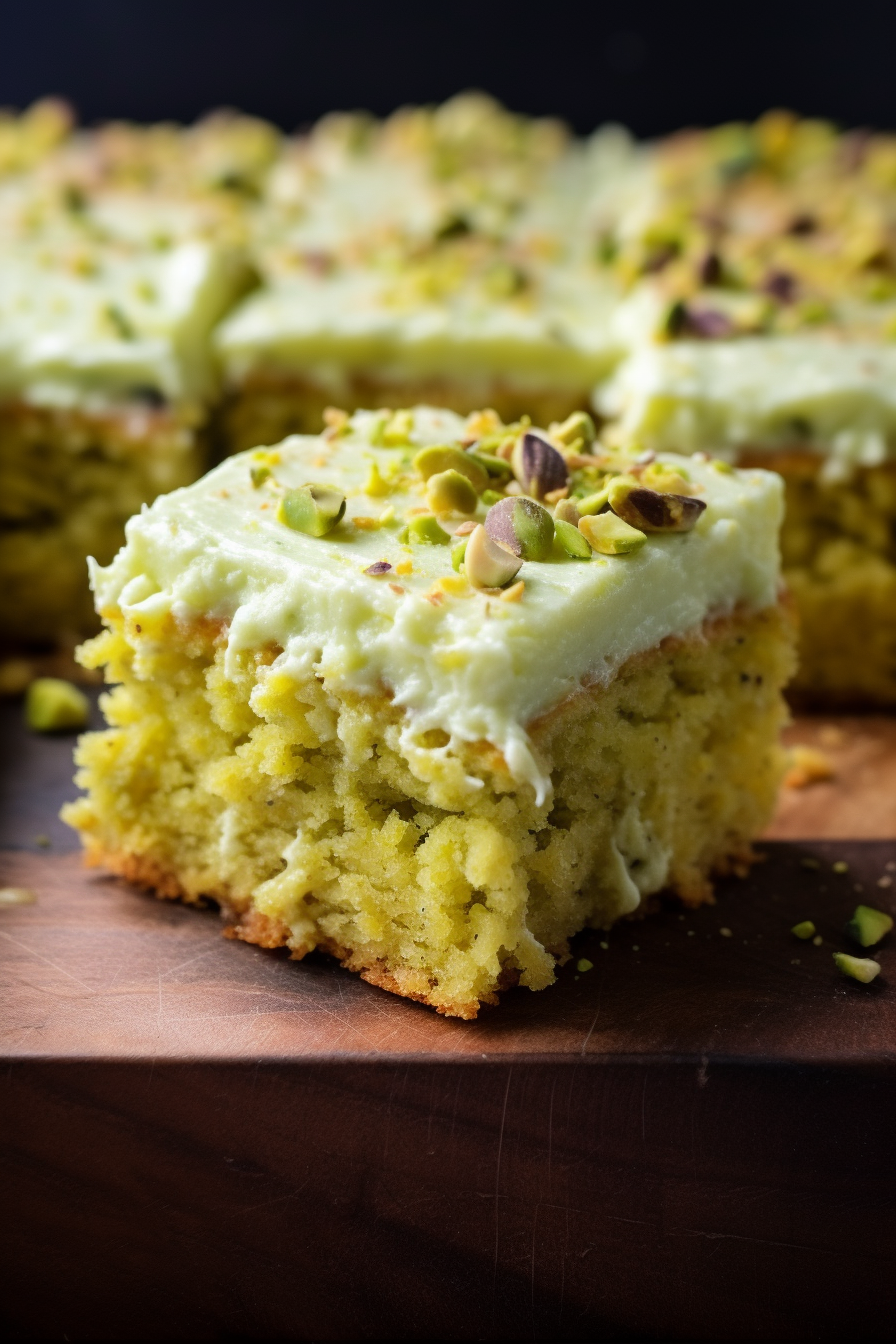 Pineapple Pistachio Cake