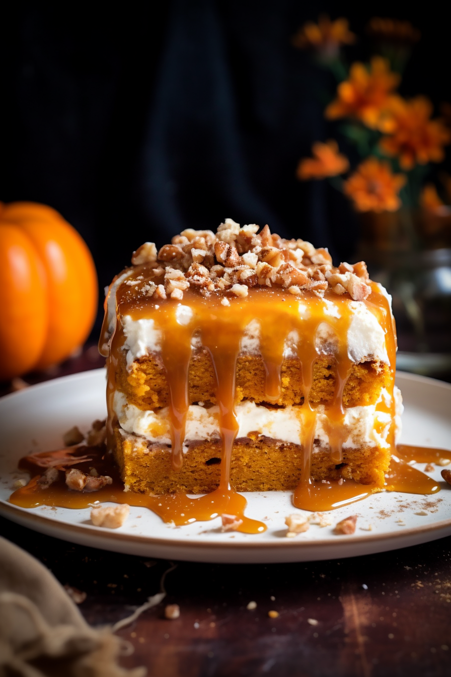 Pumpkin Butterscotch Cakes - The Monday Box