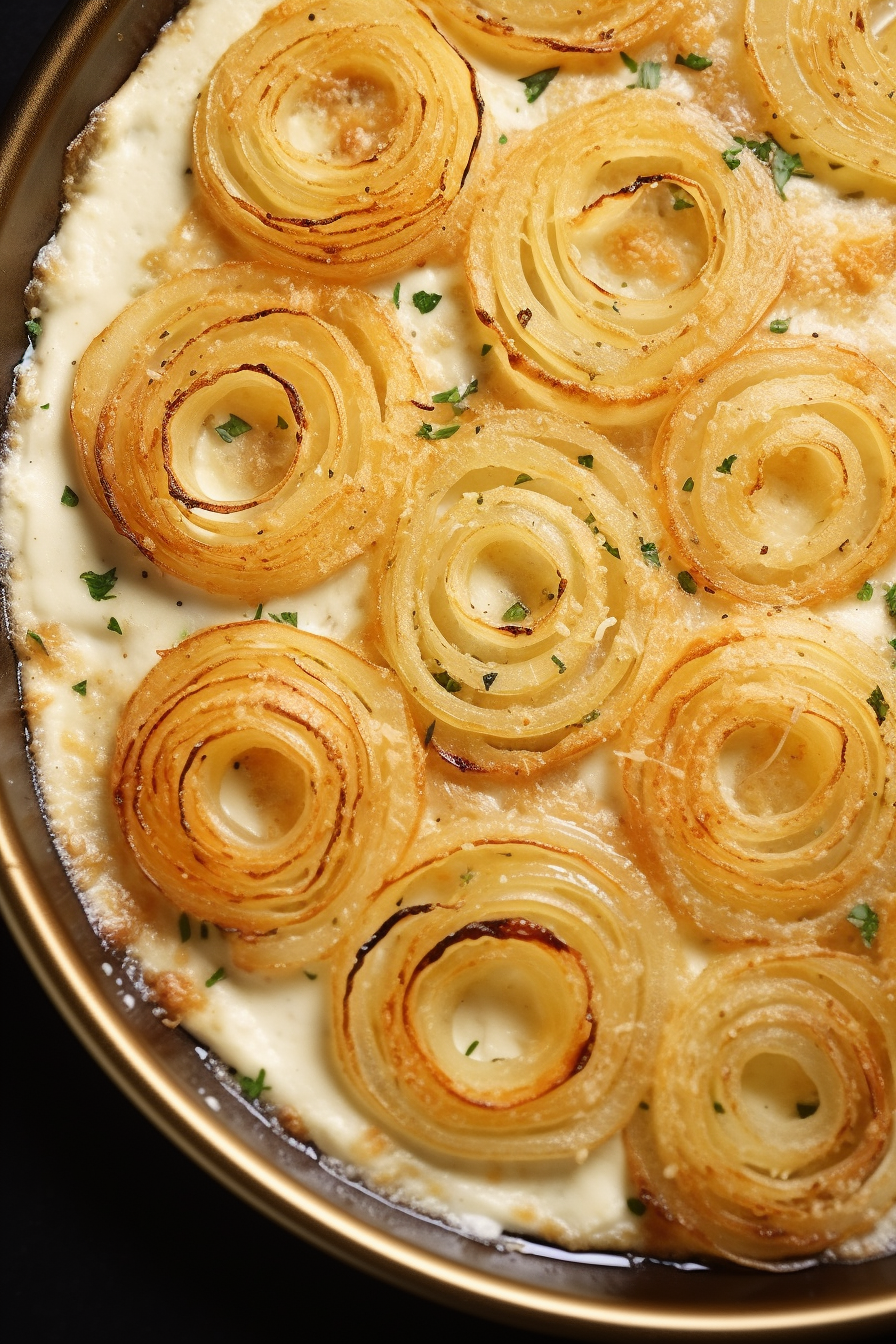 Roasted Parmesan Creamed Onions