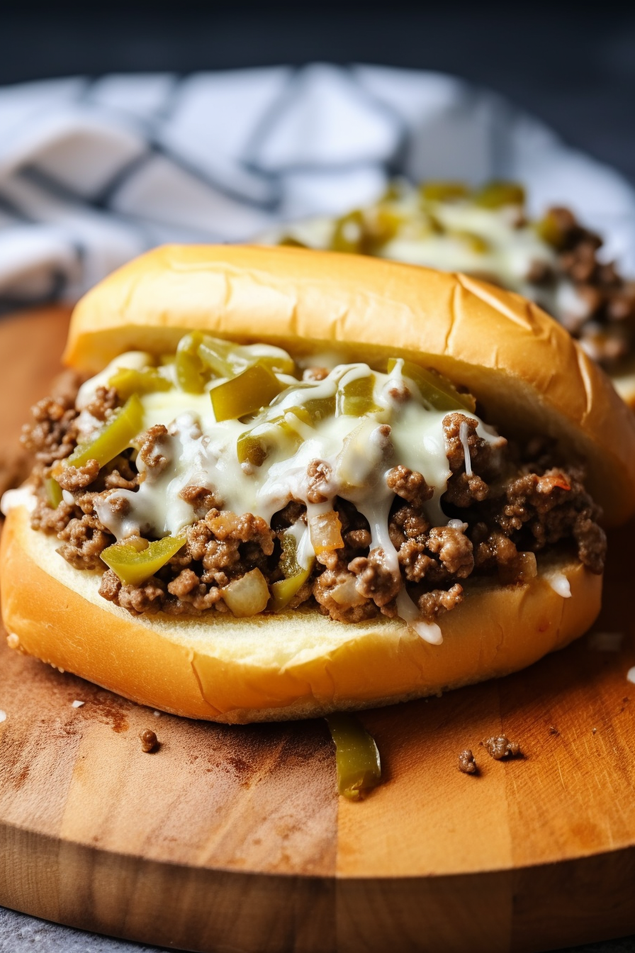 Sloppy Joe Philly Cheesesteak