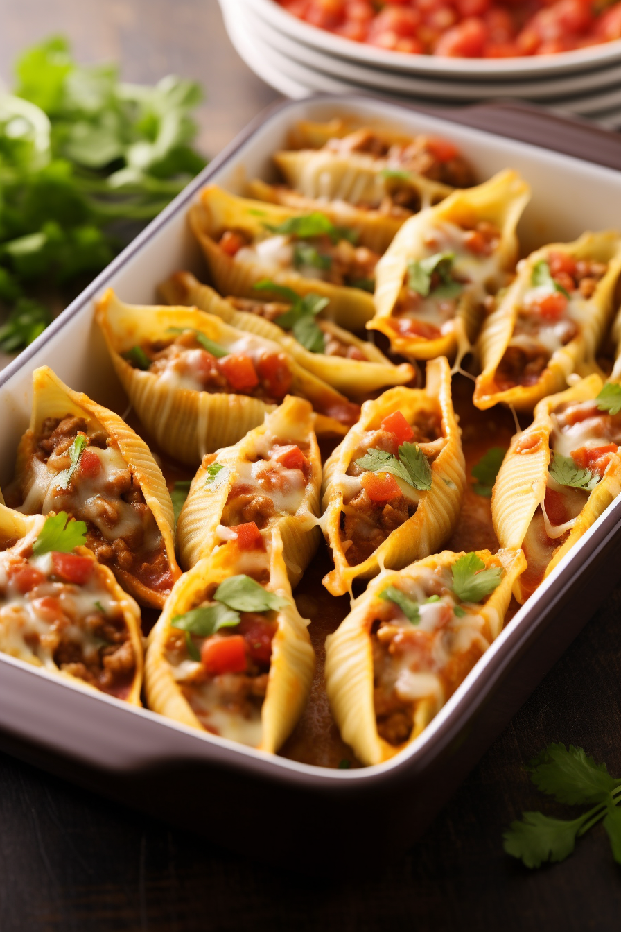 Taco Stuffed Shells