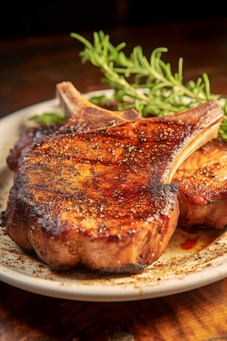 THE ULTIMATE PORK CHOPS