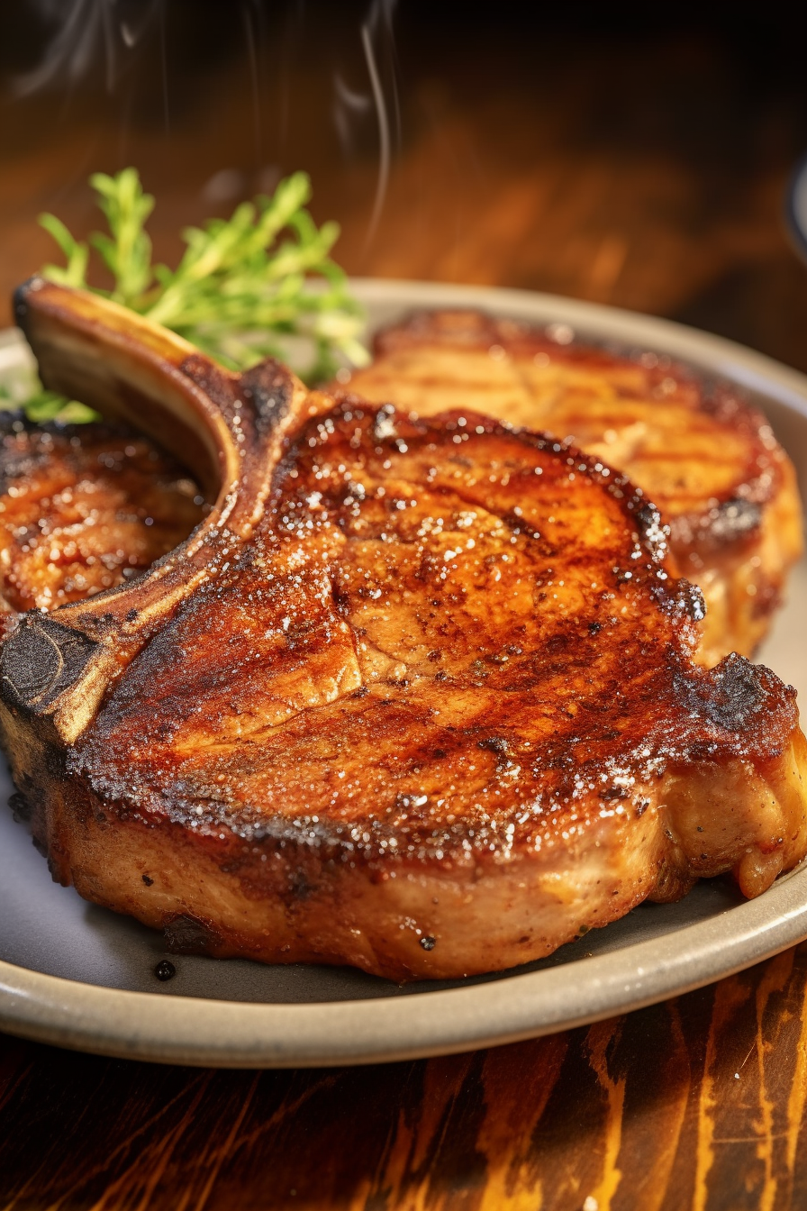 THE ULTIMATE PORK CHOPS