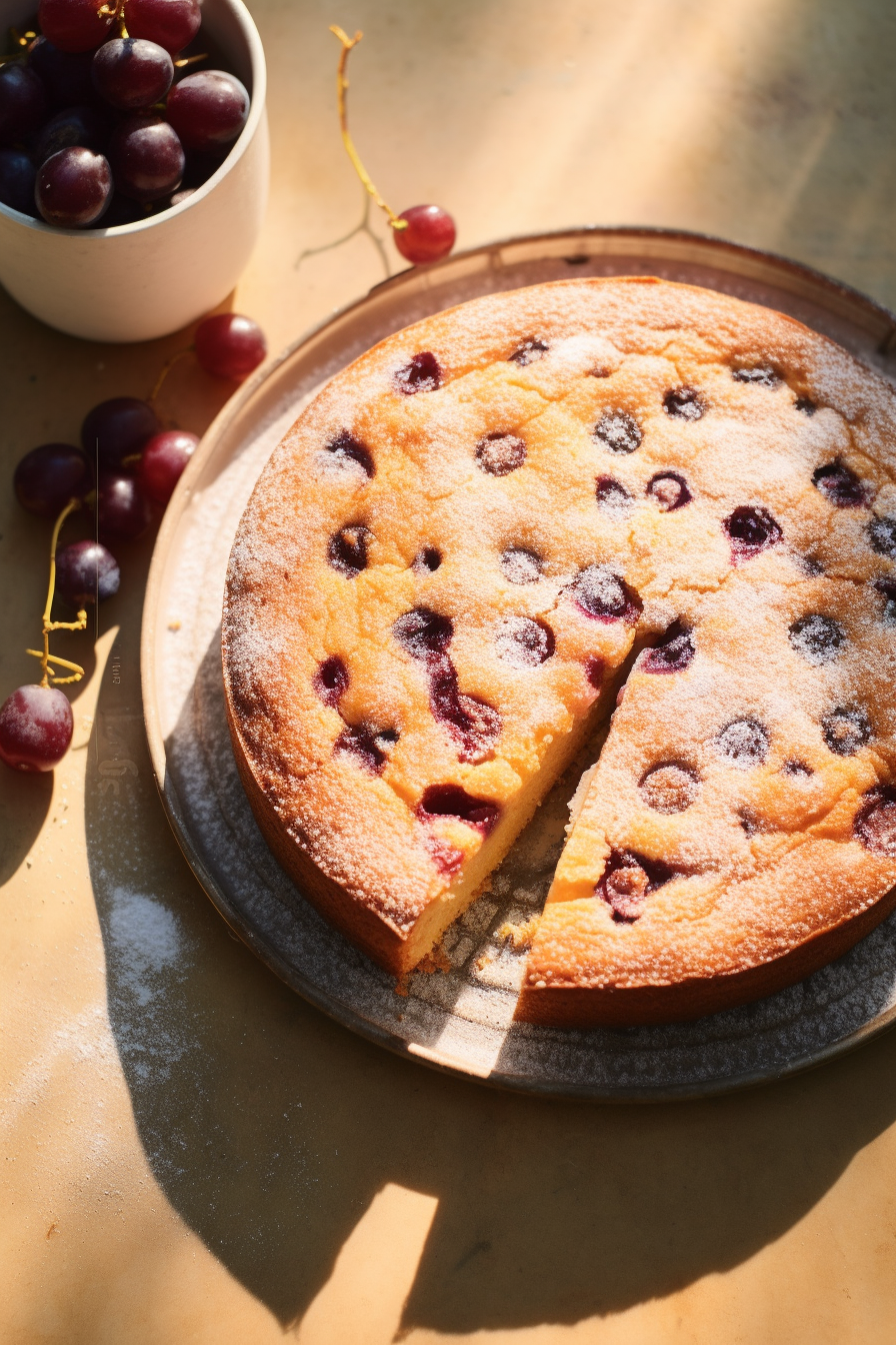 ITALIAN GRAPE CAKE (TORTA BERTOLINA)