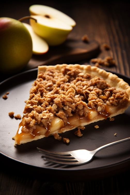 Apple Crisp Pizza - That Oven Feelin