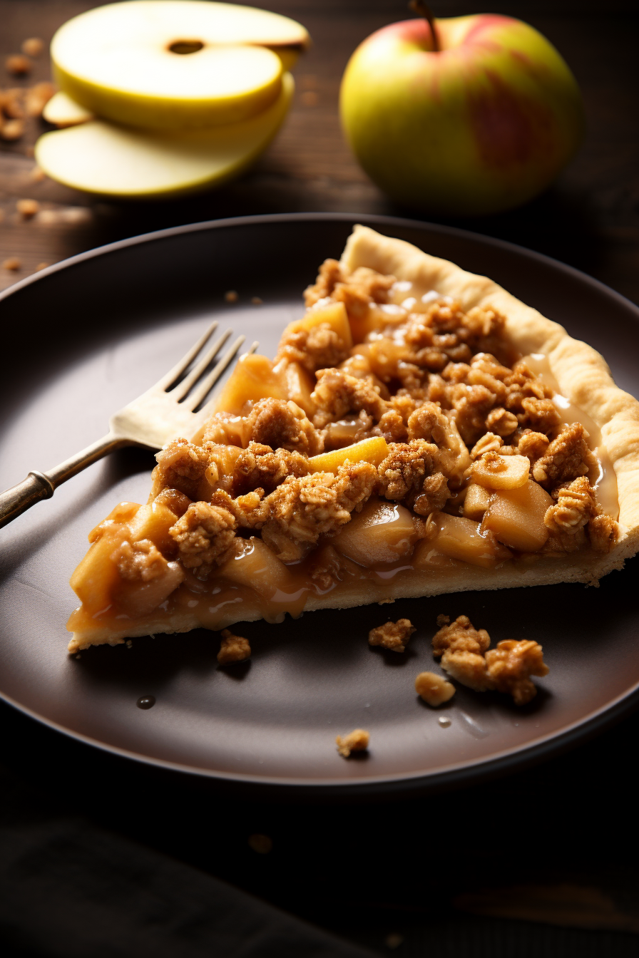 Apple Crisp Pizza