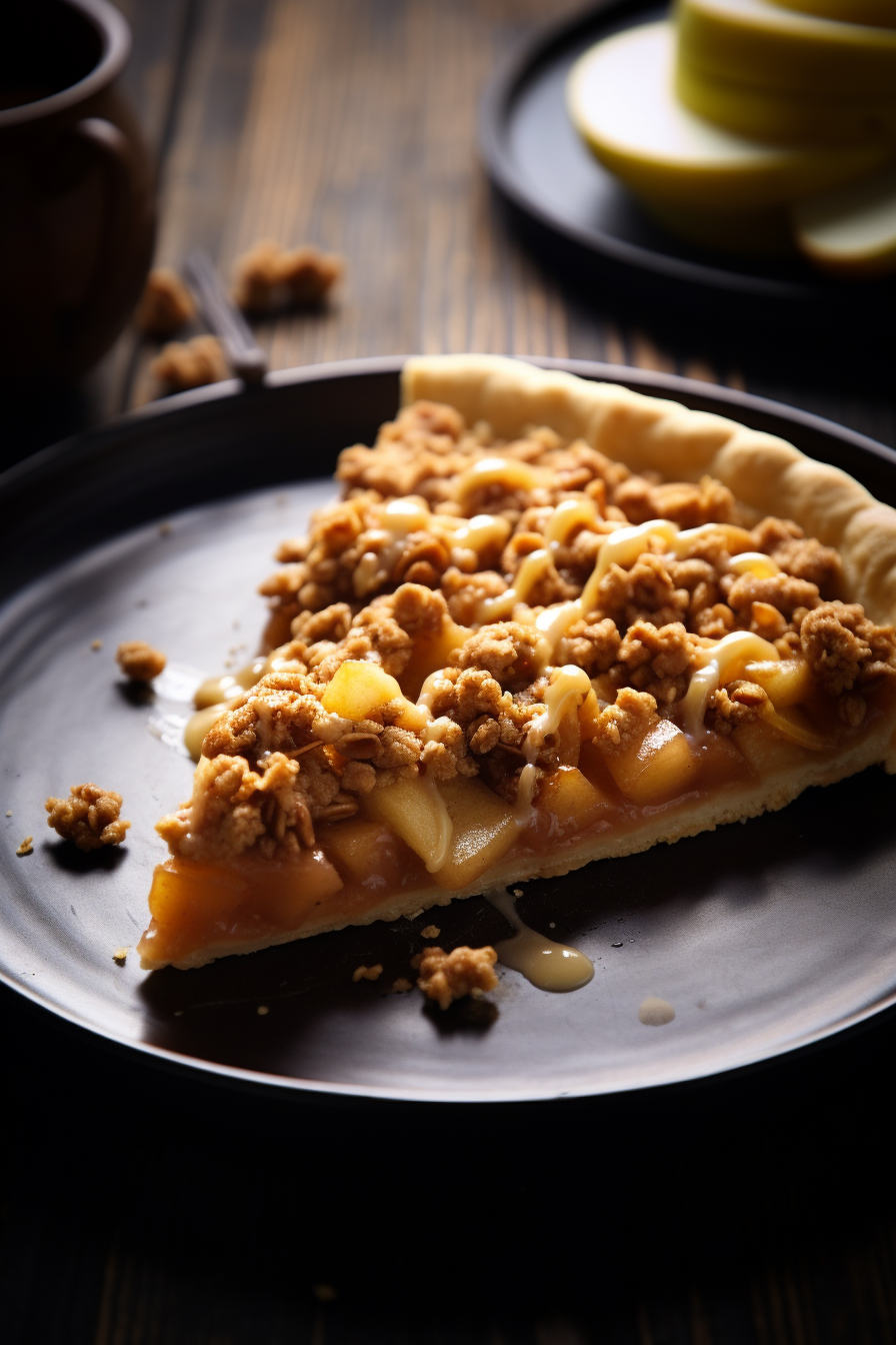 Apple Crisp Pizza - That Oven Feelin