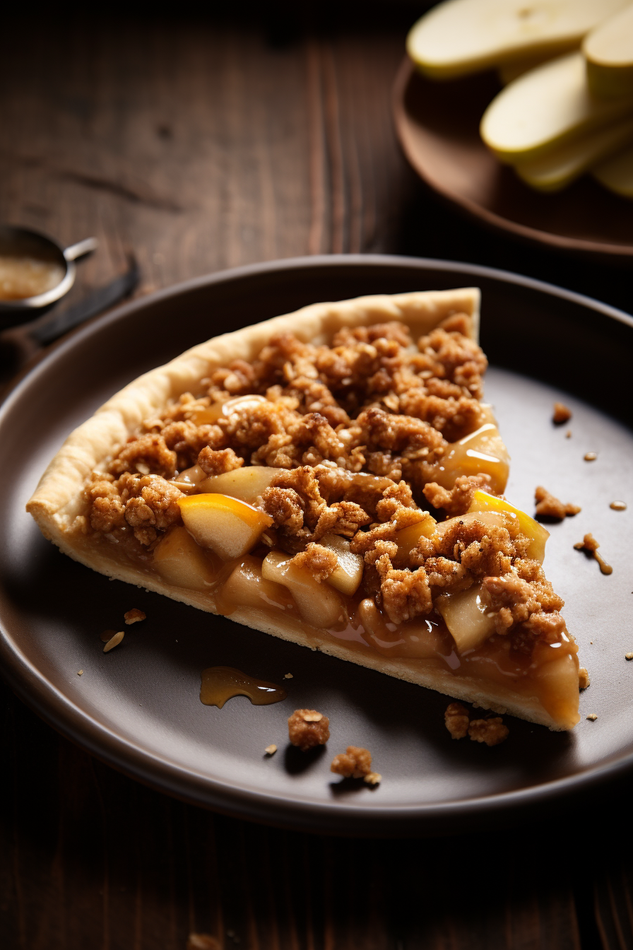 Apple Crisp Pizza - That Oven Feelin