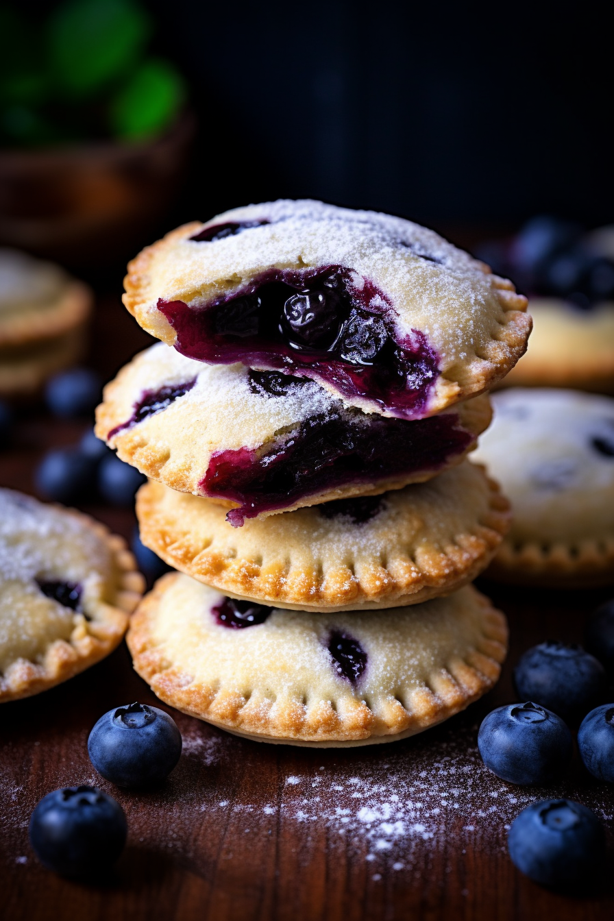 Blueberry Pie Cookies