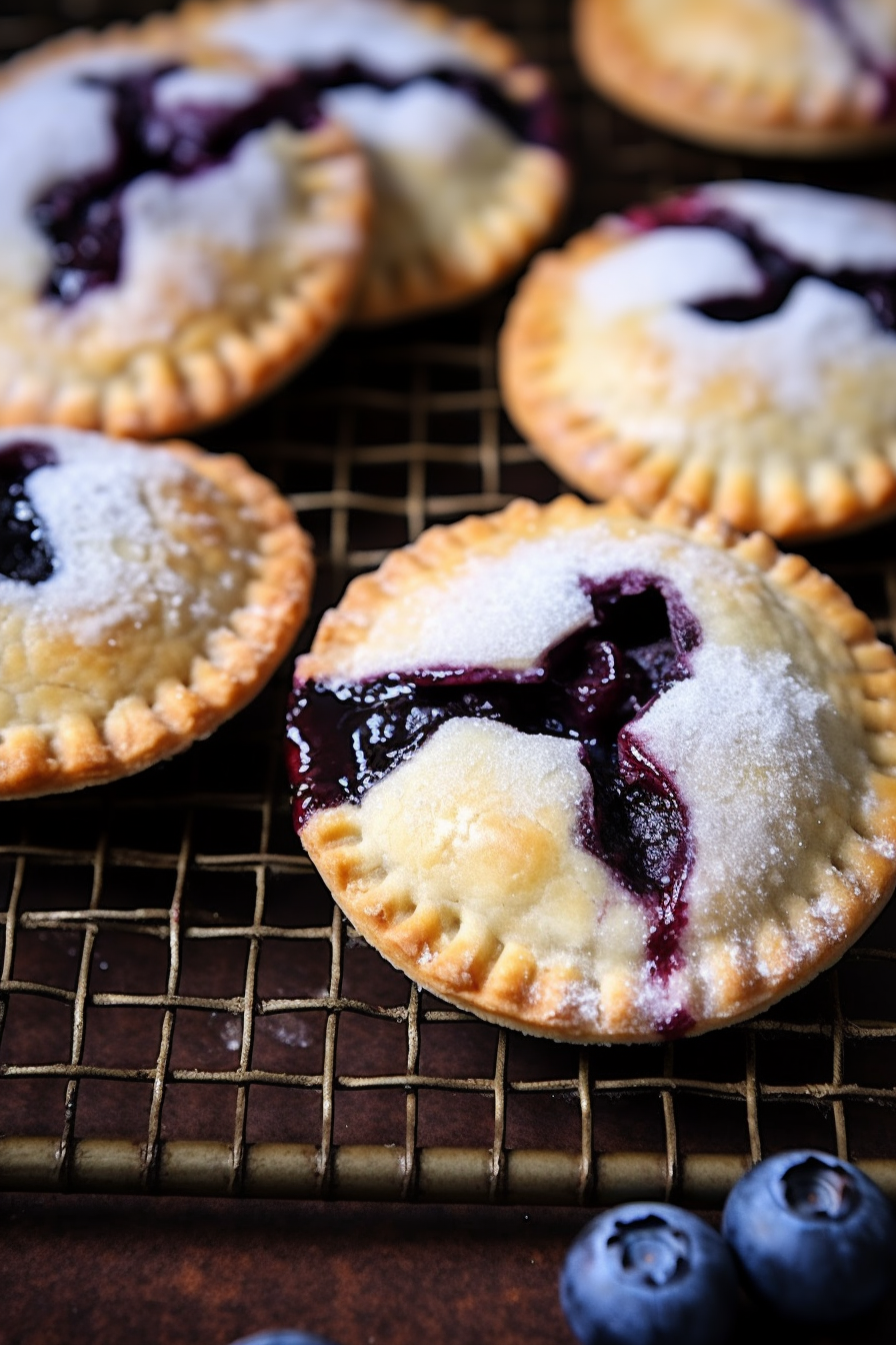 Blueberry Pie Cookies